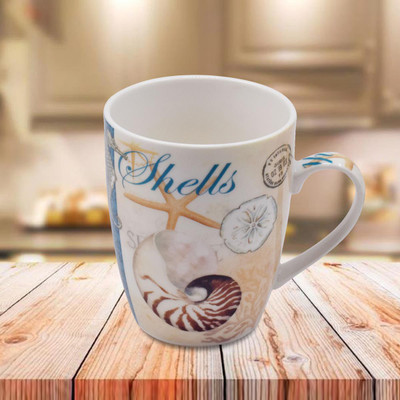 Kookee Shells Print (BPM3403) Ceramic Coffee Mug(325 ml)