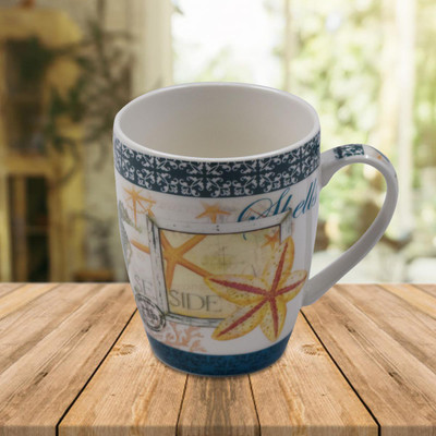 Kookee Shells Design (BPM3403) Ceramic Coffee Mug(325 ml)