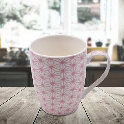 Kookee Abstract Print (3533) Ceramic Coffee Mug(325 ml)