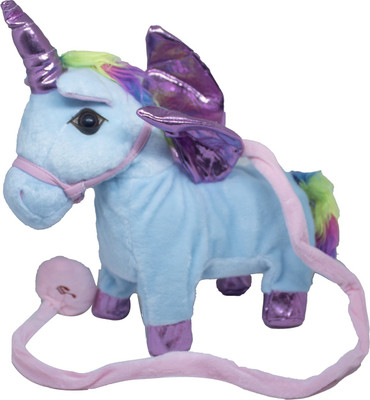 Prime Musical Walking Unicorn Toy(Multicolor)