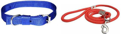 havish Dog Collar & Leash(45 - 66 cm, Multicolr)