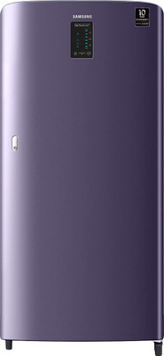 SAMSUNG 198 L Direct Cool Single Door 3 Star Refrigerator  with Digi Touch Cool(PEBBLE BLUE, RR21A2C2YUT/HL)