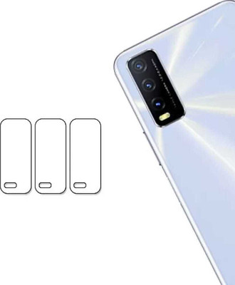 DB Back Camera Lens Glass Protector for VIVO iQOO U1X(Pack of: 3)
