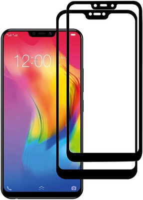 TINGTONG Edge To Edge Tempered Glass for Vivo Y83(Pack of 2)