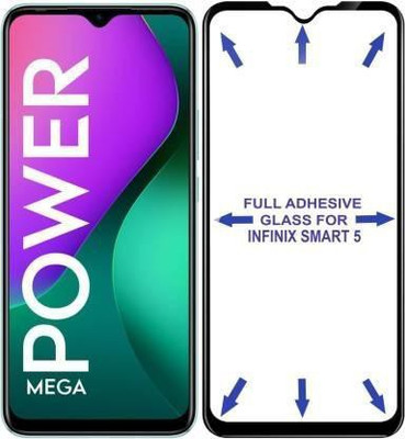 welldesign Edge To Edge Tempered Glass for Infinix Smart 5(Pack of 1)