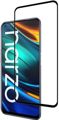 VDAT Edge To Edge Tempered Glass for Realme Narzo 30 pro(Pack of 1)