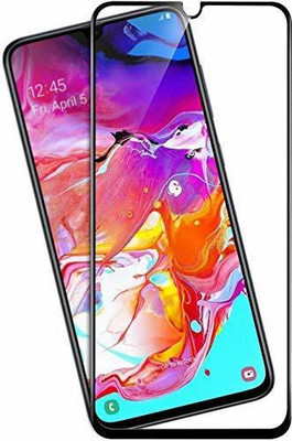 Hrb Production Edge To Edge Tempered Glass for Samsung Galaxy A70(Pack of 1)