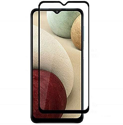welldesign Edge To Edge Tempered Glass for Samsung Galaxy A12(Pack of 1)