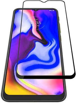 LIKEDESIGN Edge To Edge Tempered Glass for Moto E7 Power, Motorola Moto E7 Power, Motorola E7 Power(Pack of 1)