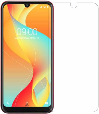 TINGTONG Tempered Glass Guard for Lava Z66(Pack of 1)