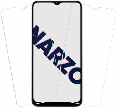 TINGTONG Tempered Glass Guard for Realme Narzo 10A(Pack of 2)