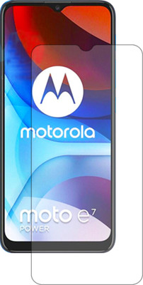 VAlight Tempered Glass Guard for Motorola Moto E7 Power(Pack of 1)