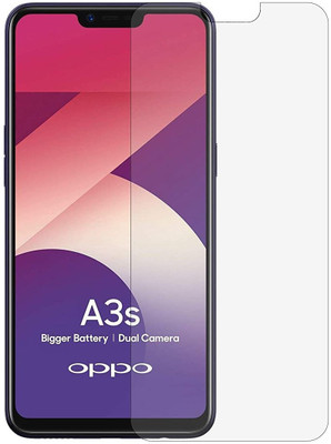 TINGTONG Tempered Glass Guard for Oppo A3s(Pack of 1)