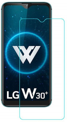Slugabed Tempered Glass Guard for LG W30 Plus(Pack of 1)
