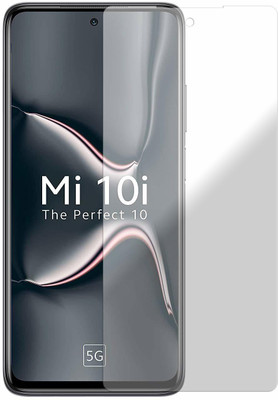 GLASS STAR Tempered Glass Guard for Xiaomi Mi 10i Power Matte Tempered Glass Full Screen Coverage Except Edges (Tempared Glass/Screen Protector) (NOT A TEMPARED GLASS)(Pack of 1)