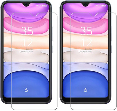 TINGTONG Tempered Glass Guard for Itel A48(Pack of 2)