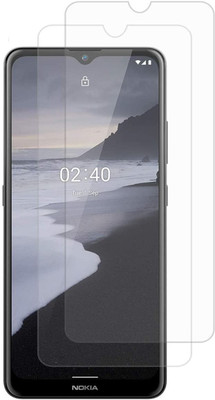 TINGTONG Tempered Glass Guard for Nokia 2.4(Pack of 2)