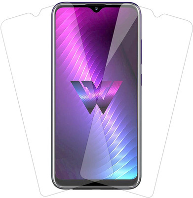 Slugabed Tempered Glass Guard for LG W30 Pro(Pack of 2)