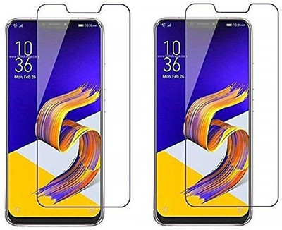 Slugabed Tempered Glass Guard for Asus Zenfone 5Z(Pack of 2)