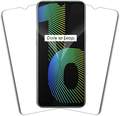 TINGTONG Tempered Glass Guard for Realme Narzo 10(Pack of 2)