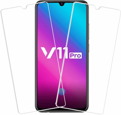 TINGTONG Tempered Glass Guard for Vivo V11 Pro(Pack of 2)