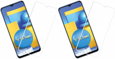 TINGTONG Tempered Glass Guard for Vivo Y51A(Pack of 2)