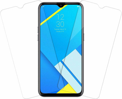 Slugabed Tempered Glass Guard for Realme C2(Pack of 2)
