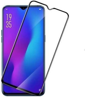 masuto Edge To Edge Tempered Glass for REALME C 20, REALME C 21(Pack of 1)