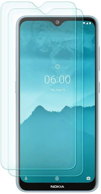 TINGTONG Tempered Glass Guard for Nokia 7.2(Pack of 2)