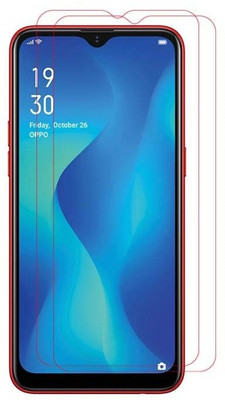 TINGTONG Tempered Glass Guard for Oppo A1k(Pack of 2)