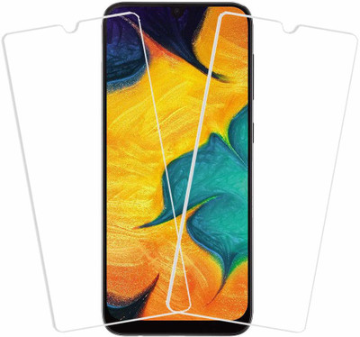 TINGTONG Tempered Glass Guard for Samsung Galaxy A30(Pack of 2)