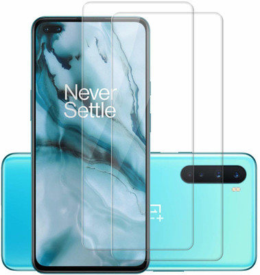 Slugabed Tempered Glass Guard for OnePlus Nord(Pack of 2)