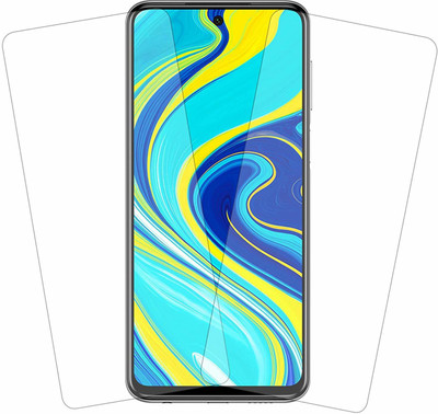 TINGTONG Tempered Glass Guard for Redmi Note 9 Pro Max(Pack of 2)