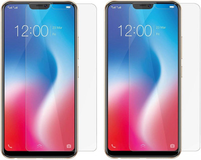 TINGTONG Tempered Glass Guard for Vivo V9(Pack of 2)