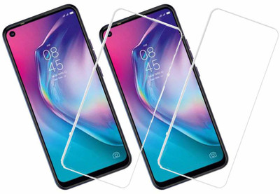 TINGTONG Tempered Glass Guard for Tecno Camon 15(Pack of 2)