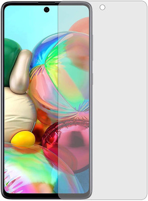 GLASS STAR Tempered Glass Guard for Samsung Galaxy A71 Matte Tempered Glass Full Screen Coverage Except Edges (Tempared Glass/Screen Protector) (NOT A TEMPARED GLASS)(Pack of 1)