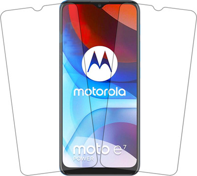 VAlight Tempered Glass Guard for Motorola Moto E7 Power(Pack of 2)