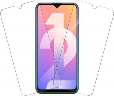 TINGTONG Tempered Glass Guard for Vivo Y12(Pack of 2)