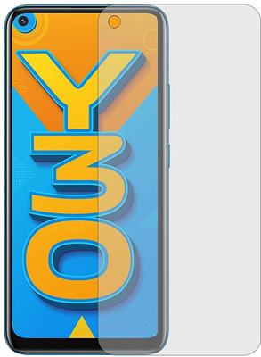GLASS STAR Tempered Glass Guard for Vivo Y30 Matte Tempered Glass Full Screen Coverage Except Edges (Tempared Glass/Screen Protector) (NOT A TEMPARED GLASS)(Pack of 1)