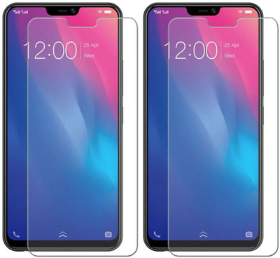TINGTONG Tempered Glass Guard for Vivo V9 Youth(Pack of 2)