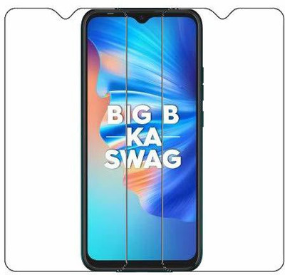 TINGTONG Tempered Glass Guard for Tecno Spark 6 Go(Pack of 2)