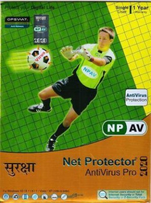 Net Protector Anti-virus 1 User 1 Year(CD/DVD)