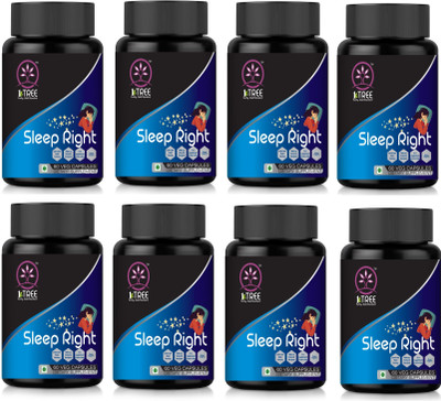 1 Tree Sleep Right Capsule–Valerian Root Extract–Need Ki Tablet-Sleeping Pills(Pack Of 8)(8 x 60 g)