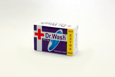 Dr.Wash Washing Soap/Cake (Pack of 5 Soap 200g Each) Detergent Bar(1000 g, Pack of 5)