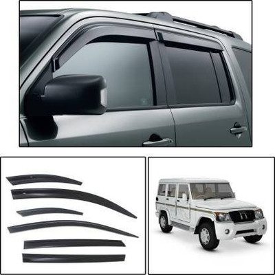 CARSHADE For Non-convertibles Front, Rear Wind Deflector(Tinted Mahindra Bolero)