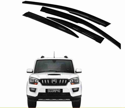 CARSHADE For Non-convertibles Front, Rear Wind Deflector(Tinted Mahindra Scorpio)