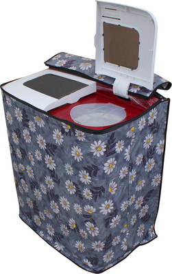 LITHARA Semi-Automatic Washing Machine  Cover(Width: 88.9 cm, Blue)