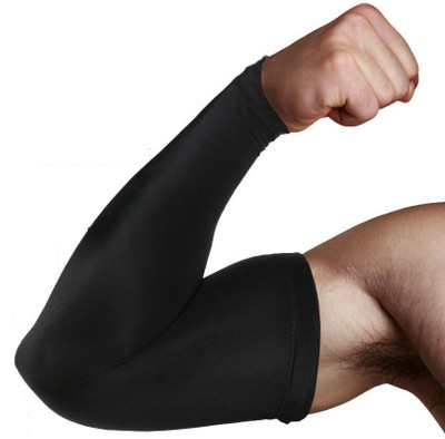 Just Rider Cotton Arm Sleeve For Men & Women(L, Black)