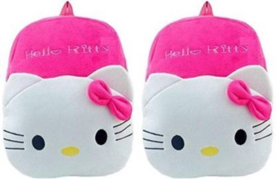 AMANVANI BM-New combo of 2 pink hello kitty31.4 12 L Backpack(Multicolor)