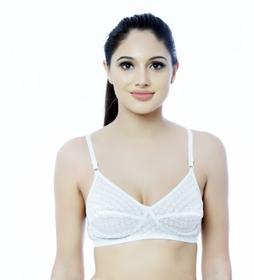 Nutex Sangini Women Full Coverage Non Padded Bra(White)